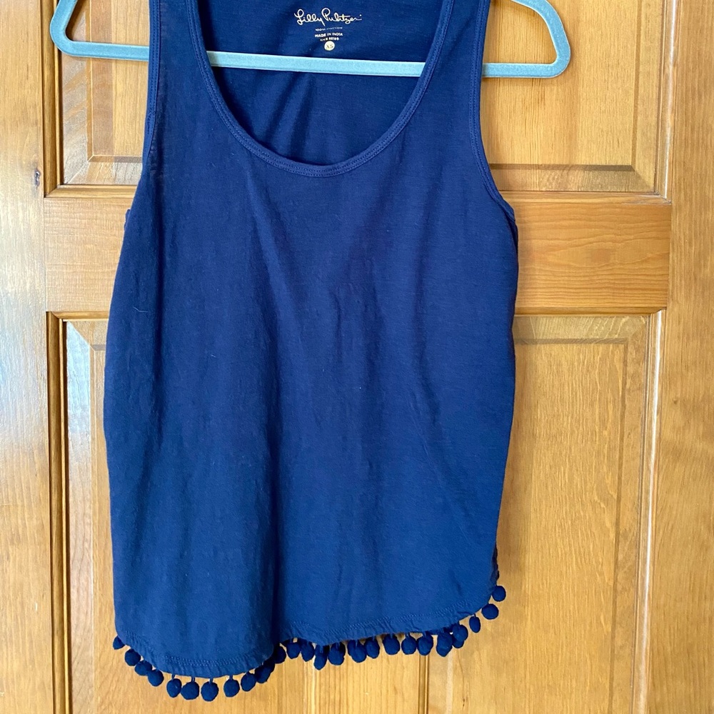 Lilly Pulitzer McKee Pm Pom Tank